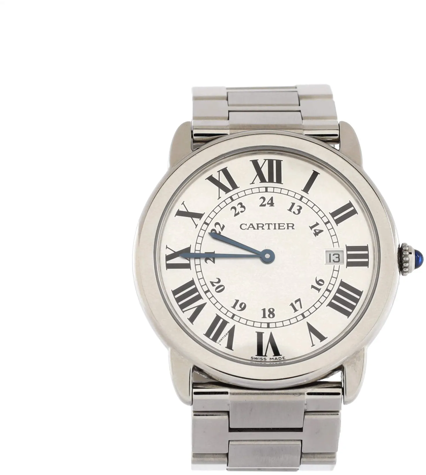 Cartier Ronde Solo de Cartier W6701011 42mm Stainless steel Silver