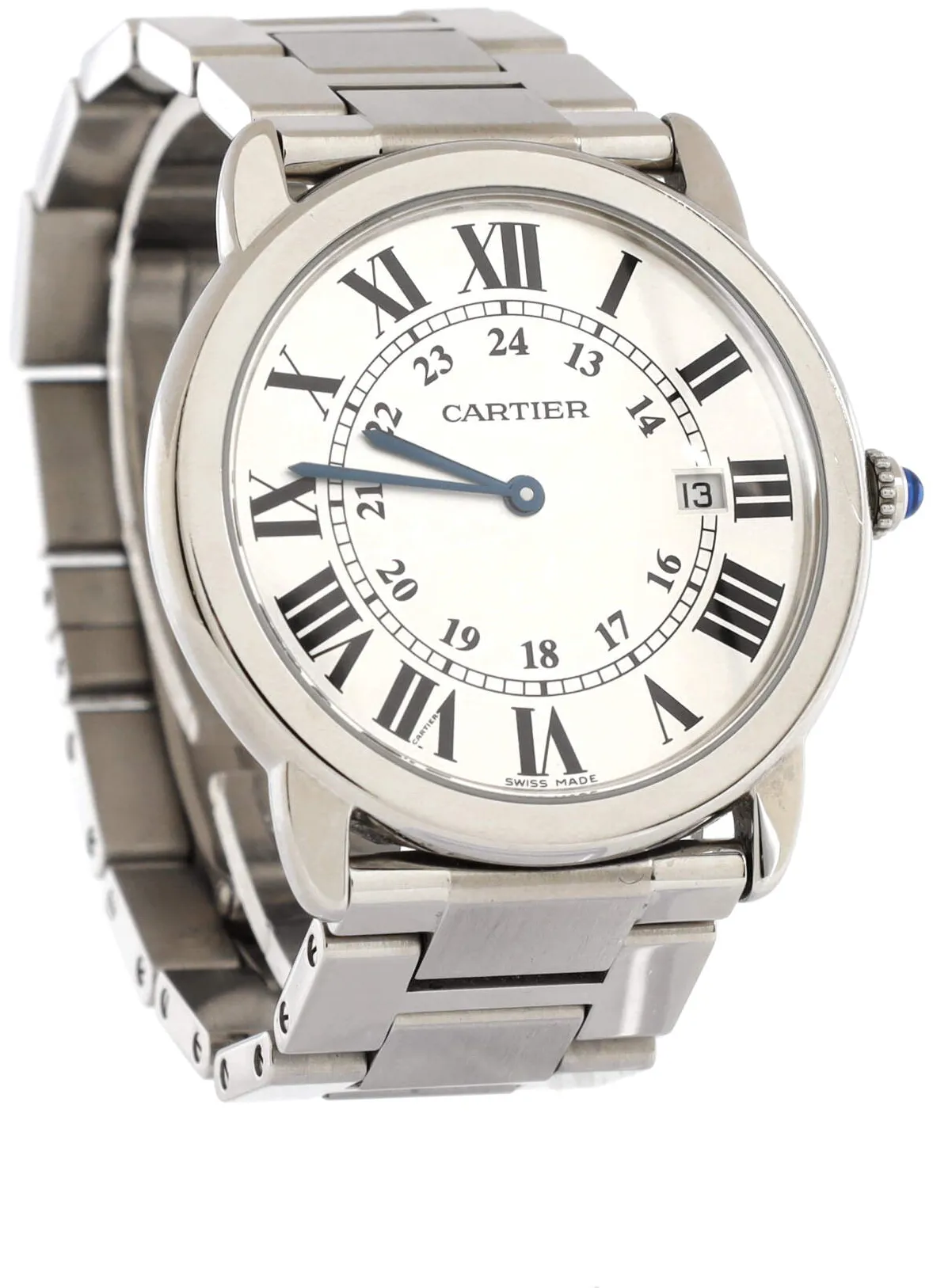 Cartier Ronde Solo de Cartier W6701011 42mm Stainless steel Silver 1