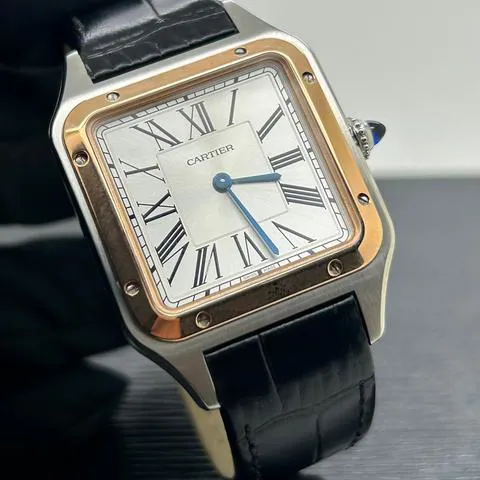 Cartier Santos Dumont W2SA0011 43.5mm Stainless steel Silver