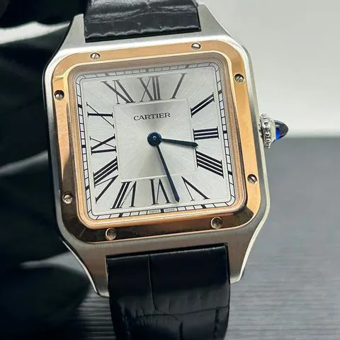 Cartier Santos Dumont W2SA0011 43.5mm Stainless steel Silver 1