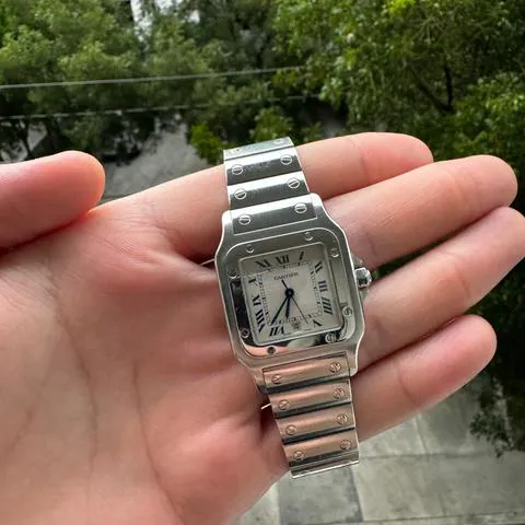 Cartier Santos Galbée 1564 29mm Stainless steel Silver