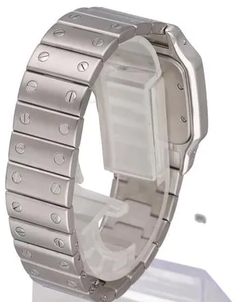 Cartier Santos Galbée 1564 29mm Stainless steel White 8