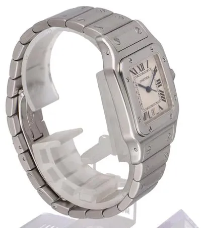 Cartier Santos Galbée 1564 29mm Stainless steel White 11