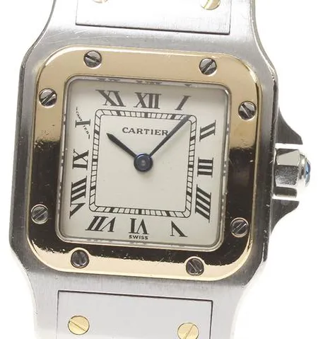 Cartier Santos W20012C4 24mm YG Champagne