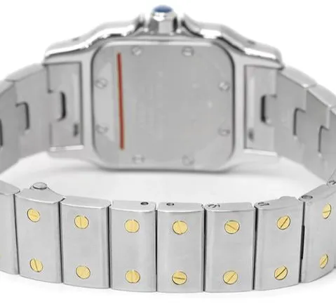 Cartier Santos W20012C4 24mm Yellow gold and Stainless steel White 9