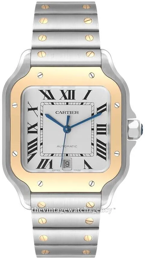 Cartier Santos W2SA0009 Stainless steel Silver