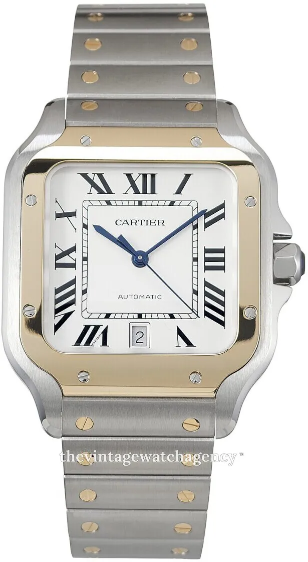 Cartier Santos W2SA0009 Stainless steel Silver