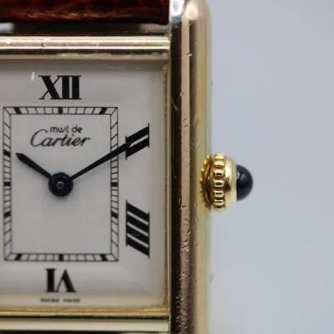 Cartier Tank 2415 22mm Silver White 5