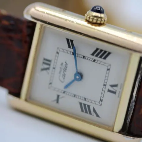 Cartier Tank 2415 22mm Silver White 11