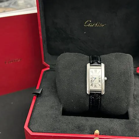 Cartier Tank Américaine WSTA0016 19mm Stainless steel Silver 12