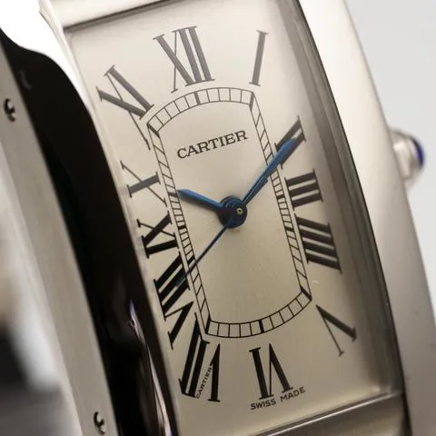 Cartier Tank Américaine WSTA0017 41.5mm Stainless steel White 1