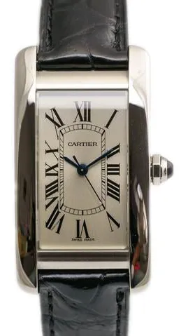 Cartier Tank Américaine WSTA0017 41.5mm Stainless steel White 2