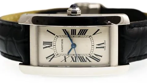 Cartier Tank Américaine WSTA0017 41.5mm Stainless steel White 5