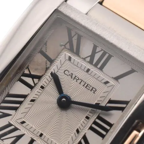 Cartier Tank Anglaise W5310019 23mm Yellow gold and Stainless steel Silver 7