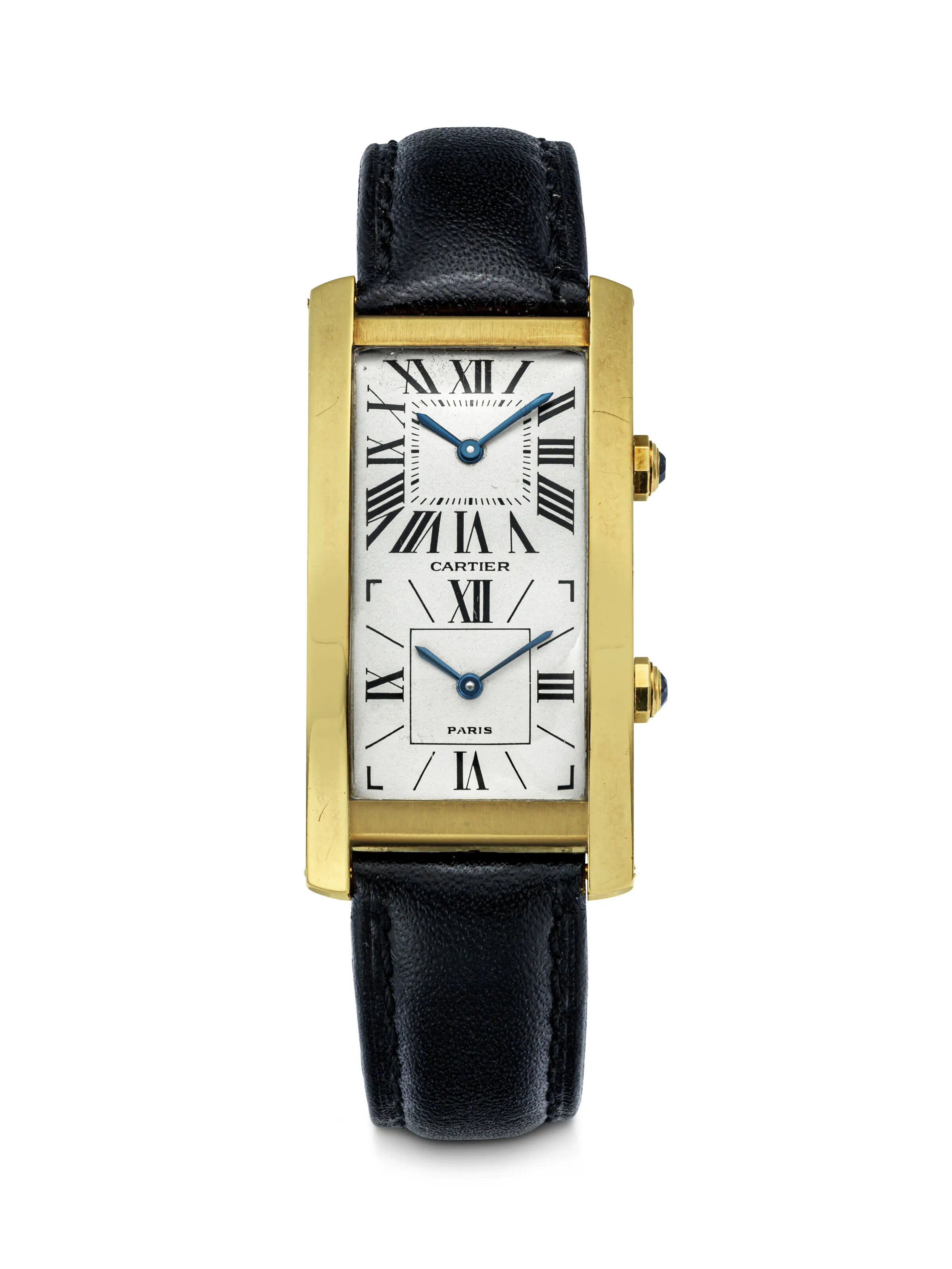 Cartier Tank Cintrée 24mm 18k Gold Silvered