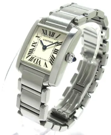 Cartier Tank Française W51008Q3 25mm Silver 1