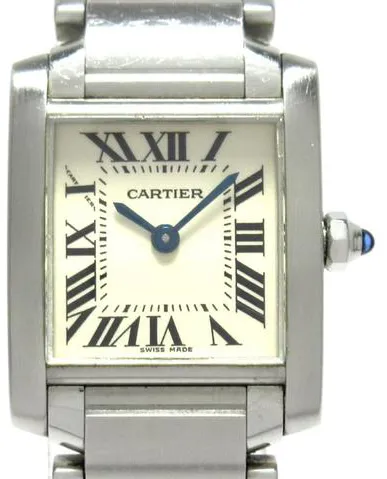 Cartier Tank Française W51008Q3 25mm Silver 12