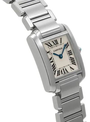 Cartier Tank Française W51008Q3 20mm Stainless steel Silver 2