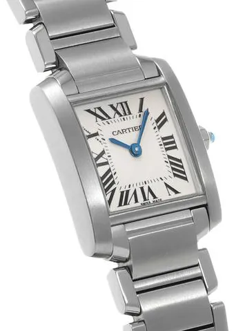 Cartier Tank Française W51008Q3 20mm Stainless steel Silver 2