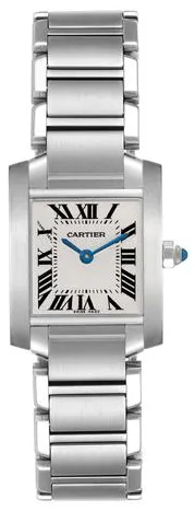 Cartier Tank Française W51008Q3 20mm Silver Silver 2