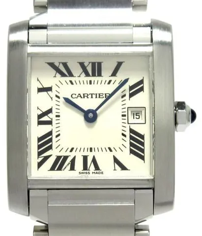 Cartier Tank Française W51011Q3 30mm Silver