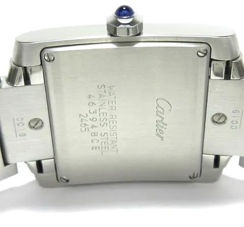 Cartier Tank Française W51011Q3 30mm Silver 2