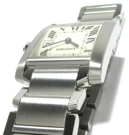 Cartier Tank Française W51011Q3 30mm Silver 10