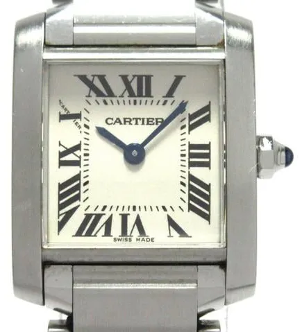 Cartier Tank Française W51011Q3 25mm Silver