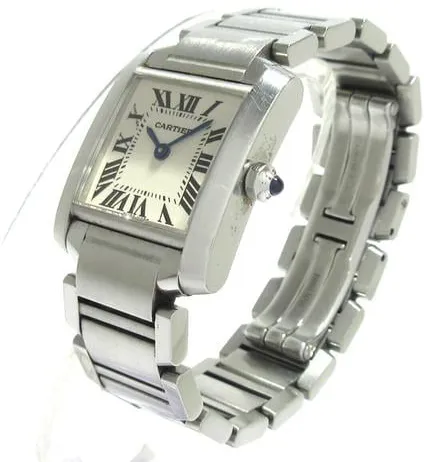 Cartier Tank Française W51011Q3 25mm Silver 1