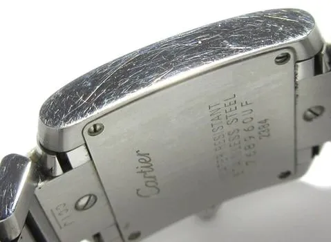 Cartier Tank Française W51011Q3 25mm Silver 8