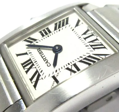 Cartier Tank Française W51011Q3 25mm Silver 11