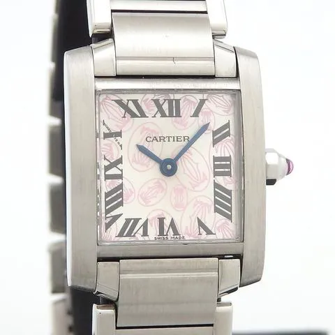 Cartier Tank Française W51031Q3 Silver Silver 1