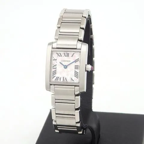 Cartier Tank Française W51031Q3 Silver Silver 4