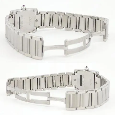 Cartier Tank Française W51031Q3 Silver Silver 8