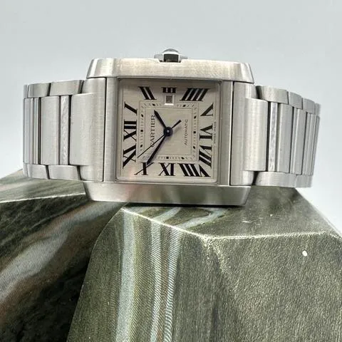 Cartier Tank Française WSTA0067 36.5mm Stainless steel Silver