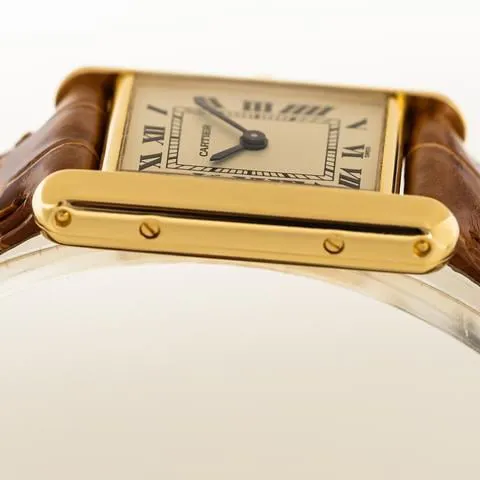 Cartier Tank Louis Cartier W1512756 20.5mm Yellow gold White 4