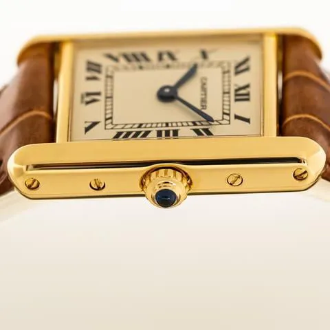 Cartier Tank Louis Cartier W1512756 20.5mm Yellow gold White 5