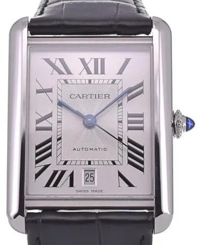 Cartier Tank Must WSTA0040 31mm Stainless steel Silver