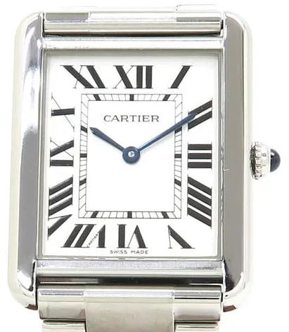 Cartier Tank Solo W5200014 35mm Stainless steel Silver