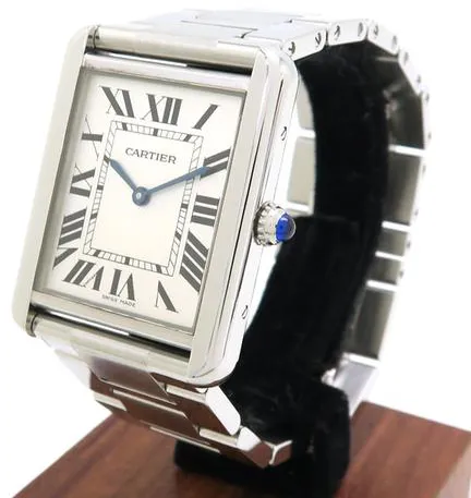 Cartier Tank Solo W5200014 35mm Stainless steel Silver 1