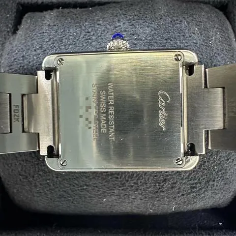 Cartier Tank W5200013 31mm Stainless steel Silver 4