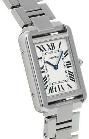 Cartier Tank W5200013 24.5mm Stainless steel Silver 2