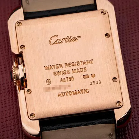 Cartier Tank W5310005 30mm Rose gold Silver 13