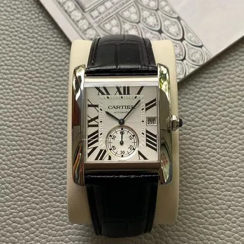 Cartier Tank W5330003 43mm Stainless steel Silver