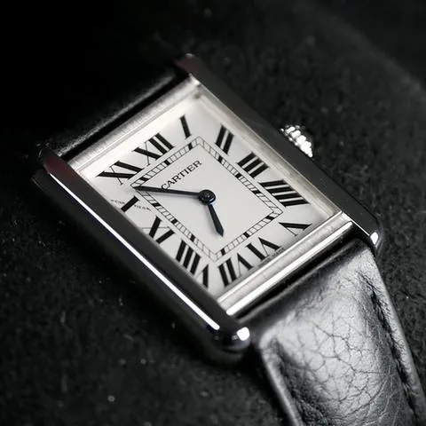 Cartier Tank WSTA0030 31mm Stainless steel White