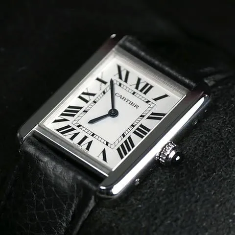 Cartier Tank WSTA0030 31mm Stainless steel White 1