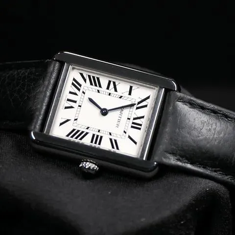 Cartier Tank WSTA0030 31mm Stainless steel White 2