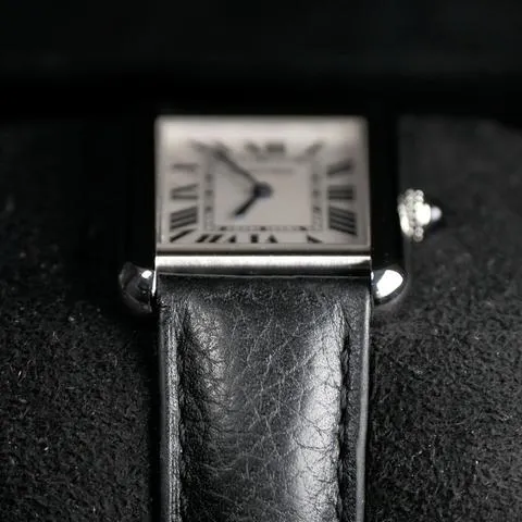 Cartier Tank WSTA0030 31mm Stainless steel White 3