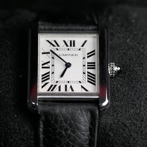 Cartier Tank WSTA0030 31mm Stainless steel White 4