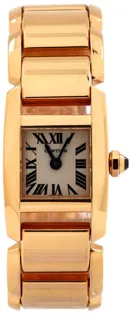 Cartier Tankissime W650018H 18k rose gold Silver